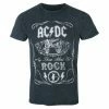 Men's T-shirt AC/DC - Cannon Swig BL Dip-Dye - ROCK OFF -Men T-Shirts Online Store 0 126302 aaw021