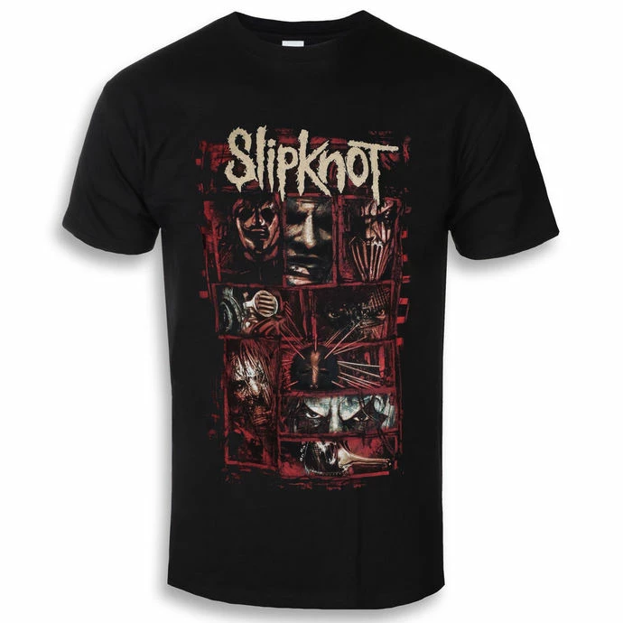 T-shirt Metal Men's Slipknot - Sketch Boxes - ROCK OFF 3 T-shirt Metal Men's Slipknot - Sketch Boxes - ROCK OFF