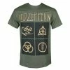 Men's T-shirt LED ZEPPELIN - GOLD SYMBOLS & BLACK SQUARES 2 Men's T-shirt LED ZEPPELIN - GOLD SYMBOLS & BLACK SQUARES -Men T-Shirts Online Store 112508 aaw005