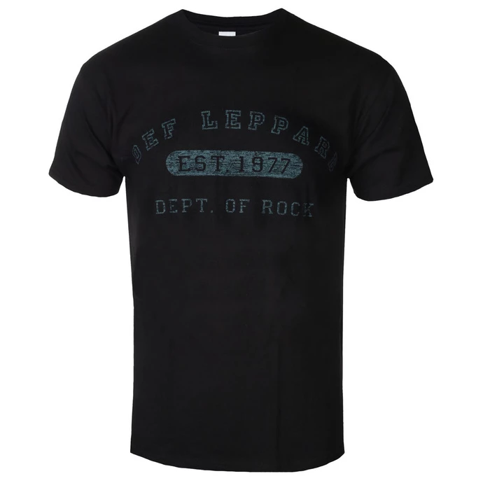T-shirt Metal Men's Def Leppard - Collegiate Logo - ROCK OFF 3 T-shirt Metal Men's Def Leppard - Collegiate Logo - ROCK OFF