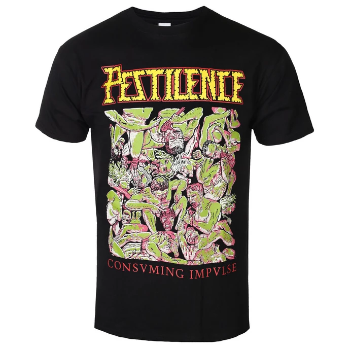T-shirt Metal Men's Pestilence - CONSUMING IMPULSE 2 - PLASTIC HEAD 3 T-shirt Metal Men's Pestilence - CONSUMING IMPULSE 2 - PLASTIC HEAD