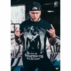 T-shirt Metal Men's Behemoth - DER SATANIST - PLASTIC HEAD -Men T-Shirts Online Store 114983 aa dsc3049 zmena velikosti