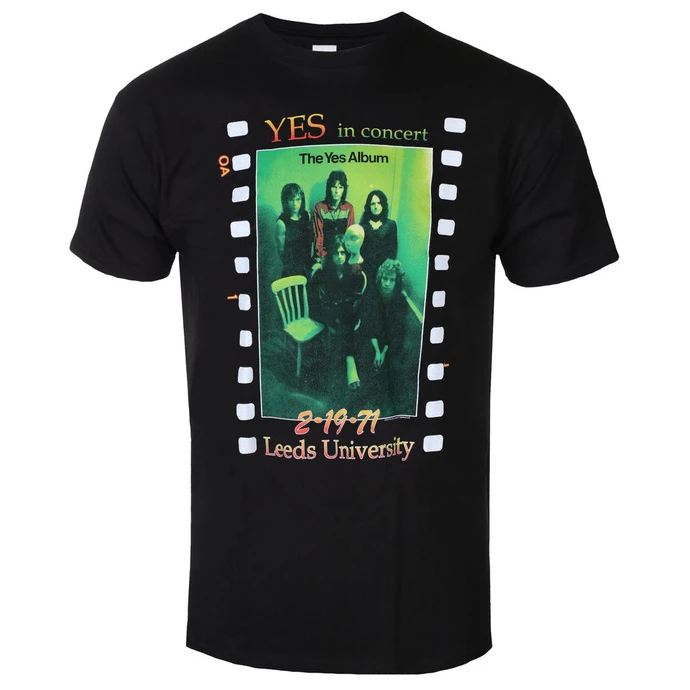 T-shirt Metal Men's Yes - LIVE AT LEEDS - LIQUID BLUE 3 T-shirt Metal Men's Yes - LIVE AT LEEDS - LIQUID BLUE