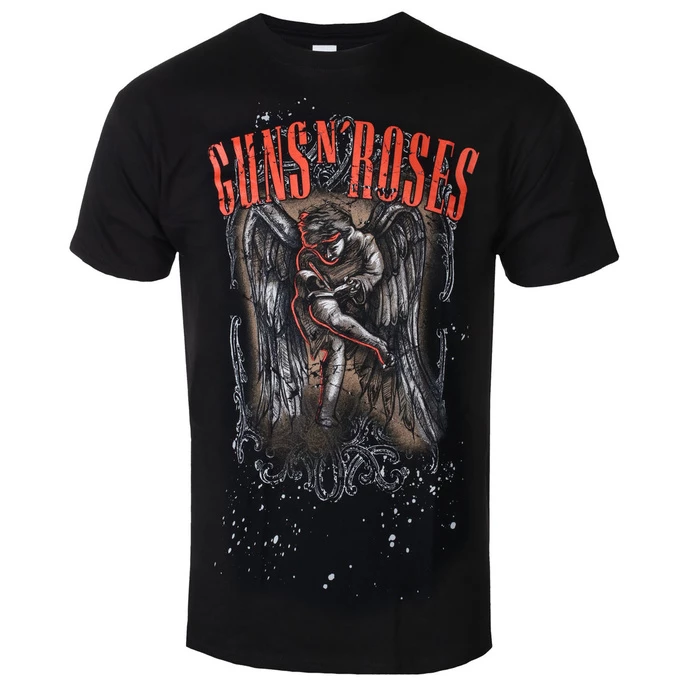 T-shirt Metal Men's Guns N' Roses - Sketched Cherub - ROCK OFF 3 T-shirt Metal Men's Guns N' Roses - Sketched Cherub - ROCK OFF
