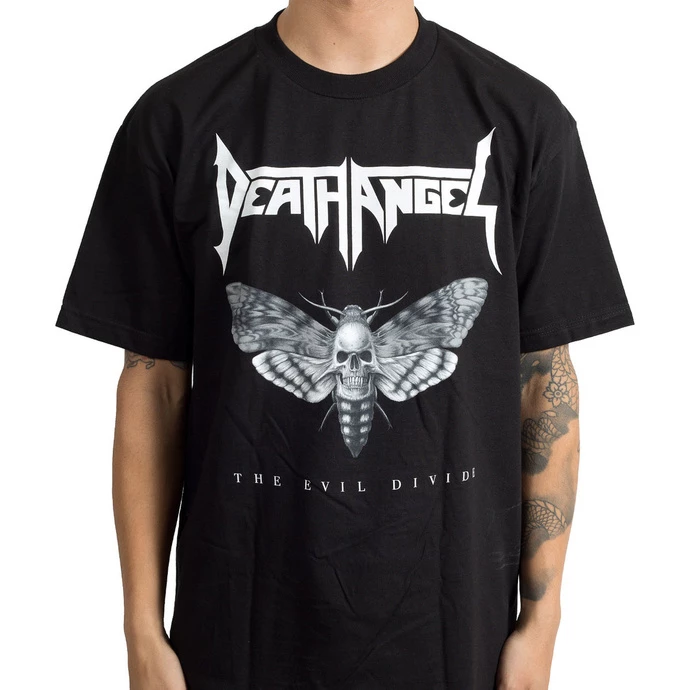 T-shirt Metal Men's Death Angel - Evil Divide Moth - INDIEMERCH 3 T-shirt Metal Men's Death Angel - Evil Divide Moth - INDIEMERCH