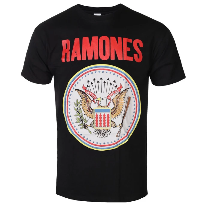 Men's T-shirt Ramones - Full Colour Seal - ROCK OFF 3 Men's T-shirt Ramones - Full Colour Seal - ROCK OFF