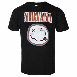 Men's T-shirt Nirvana - Distressed Logo - ROCK OFF
