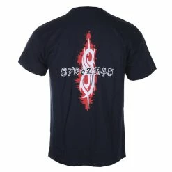 Men's T-shirt Slipknot - 20th Anni - Red Jump Suits - NAVY - ROCK OFF 5 Men's T-shirt Slipknot - 20th Anni - Red Jump Suits - NAVY - ROCK OFF -Men T-Shirts Online Store 122099 sa003