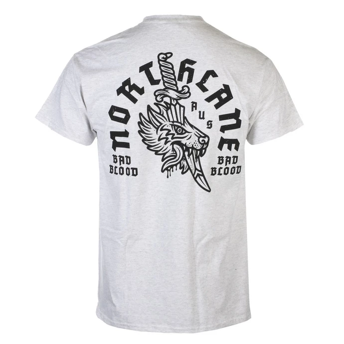 Men's T-shirt Northlane - Bad Blood - Ash Gray - KINGS ROAD 4 Men's T-shirt Northlane - Bad Blood - Ash Gray - KINGS ROAD - Image 2