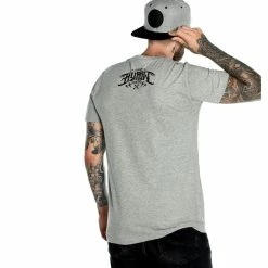 Men's T-shirt HYRAW - Graphic - GRIS -Men T-Shirts Online Store 122388 hyraw tee shirt homme essential grey 3