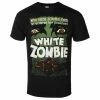 Men's T-shirt WHITE ZOMBIE - POSTER - BLACK - PLASTIC HEAD -Men T-Shirts Online Store 123416 sdw007