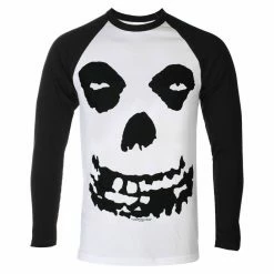 Men's Long Sleeve T-shirt MISFITS - ALL OVER SKULL - PLASTIC HEAD