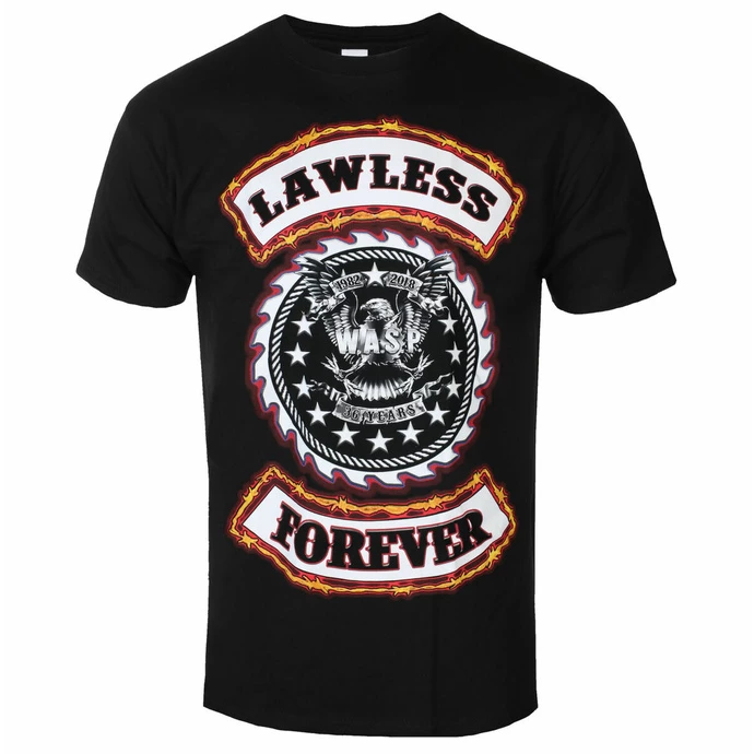 Men's T-shirt W.A.S.P. - LAWLESS FOREVER - PLASTIC HEAD 3 Men's T-shirt W.A.S.P. - LAWLESS FOREVER - PLASTIC HEAD