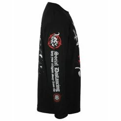 Men's T-shirt Long Sleeve DARK FUNERAL - SOCIAL DISTANCING - RAZAMATAZ -Men T-Shirts Online Store 124866 sa003