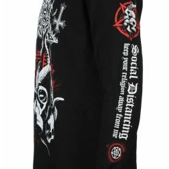 Men's T-shirt Long Sleeve DARK FUNERAL - SOCIAL DISTANCING - RAZAMATAZ -Men T-Shirts Online Store 124866 sa004