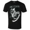 Men's T-shirt The Clash - Dragon - Black - ROCK OFF -Men T-Shirts Online Store 125282 as009