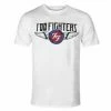 Men's T-shirt Foo Fighters - Flash Wings - WHT - ROCK OFF 1 Men's T-shirt Foo Fighters - Flash Wings - WHT - ROCK OFF -Men T-Shirts Online Store 125373 w016