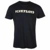 Men's T-shirt Pink Floyd - Logo & Prism App Slub - NAVY - ROCK OFF