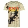 Men's T-shirt Kiss - Classic Logo - BL/TAN - ROCK OFF 1 Men's T-shirt Kiss - Classic Logo - BL/TAN - ROCK OFF -Men T-Shirts Online Store 125443 a005