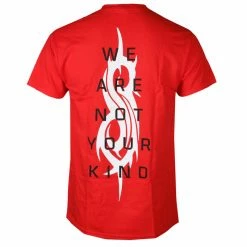 Men's T-shirt Slipknot - WANYK Red -Men T-Shirts Online Store 125972 wa016