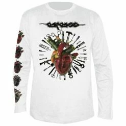 Men T-Shirts Online Store 18 Men's Long Sleeve T-shirt CARCASS - Torn Arteries - NUCLEAR BLAST