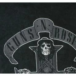 Men's T-shirt Guns N' Roses - Monochrome Cross - BL Dip-Dye - ROCK OFF -Men T-Shirts Online Store 126219 aaw027