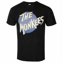 Men's T-shirt Monkees - Retro Dot Logo BL - ROCK OFF