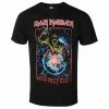 Men's T-shirt Iron Maiden - World Piece To Ur '83 V1 BL - ROCK OFF -Men T-Shirts Online Store 126270 wq019