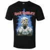Men's T-shirt Iron Maiden - World Slavery Tour '84-'85 BL - ROCK OFF -Men T-Shirts Online Store 126308 sa039