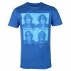 Men's T-shirt John Lennon - Glasses 4 Up BLUE - ROCK OFF -Men T-Shirts Online Store 126316 aaw015