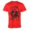 Men's T-shirt Social Distortion - Speakeasy Checkerboard RED - ROCK OFF -Men T-Shirts Online Store 126329 aaw016