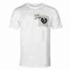 Men's T-shirt Bullet For My Valentine - Album Cropped & Logo WHT - ROCK OFF -Men T-Shirts Online Store 126363 saw014