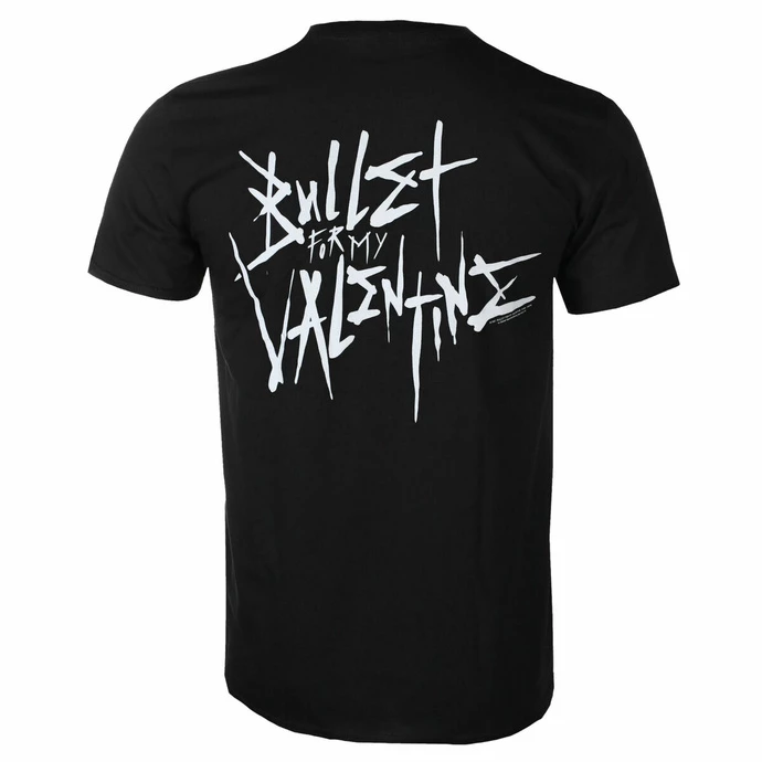 Men's T-shirt Bullet For My Valentine - Album Cropped & Large Logo Back BL - ROCK OFF 4 Men's T-shirt Bullet For My Valentine - Album Cropped & Large Logo Back BL - ROCK OFF - Image 2