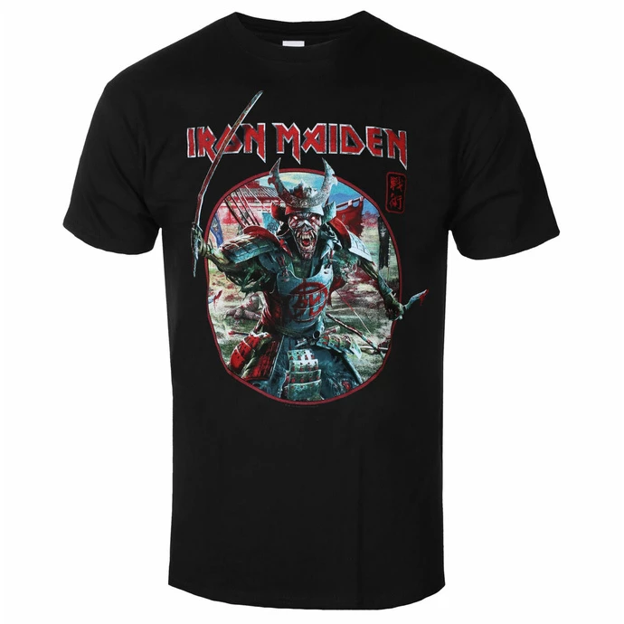 Men's T-shirt Iron Maiden - Eddie Warrior Circle BL - ROCK OFF 3 Men's T-shirt Iron Maiden - Eddie Warrior Circle BL - ROCK OFF