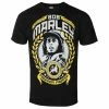 Men's T-shirt Bob Marley - Freedom Fighter - Black -Men T-Shirts Online Store 127538 sa041