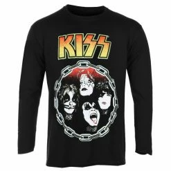 Men's T-shirt With Long Sleeves Kiss - You Wanted The Best
