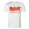 Men's T-shirt Slipknot - 20th Anniversary Card - White -Men T-Shirts Online Store 128132 t p gildan white p000