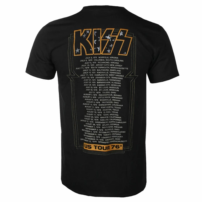 Men's T-shirt Kiss - US To Ur 76 - Black 76 4 Men's T-shirt Kiss - US To Ur 76 - Black 76 - Image 2