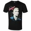 Men's T-shirt David Bowie - Young Americans - BLACK - ROCK OFF 2 Men's T-shirt David Bowie - Young Americans - BLACK - ROCK OFF -Men T-Shirts Online Store 128155 sa004