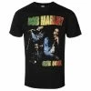 Men's T-shirt Bob Marley - One Love Homage - BLACK - ROCK OFF 2 Men's T-shirt Bob Marley - One Love Homage - BLACK - ROCK OFF -Men T-Shirts Online Store 128178 sa011
