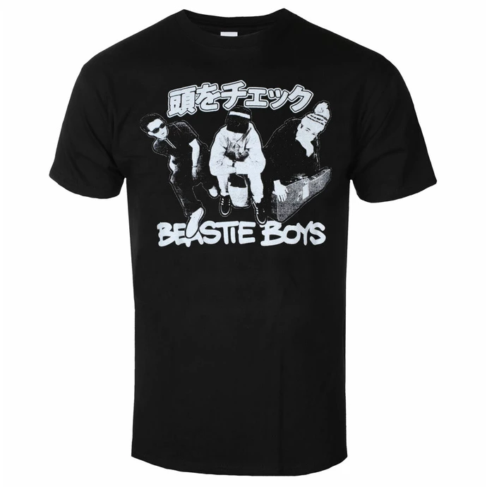 Men's T-shirt Beastie Boys - Check Your Head Japanese - ROCK OFF 3 Men's T-shirt Beastie Boys - Check Your Head Japanese - ROCK OFF