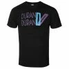 Men's T-shirt Duran Duran - Double D Logo - ROCK OFF -Men T-Shirts Online Store 128335 as006