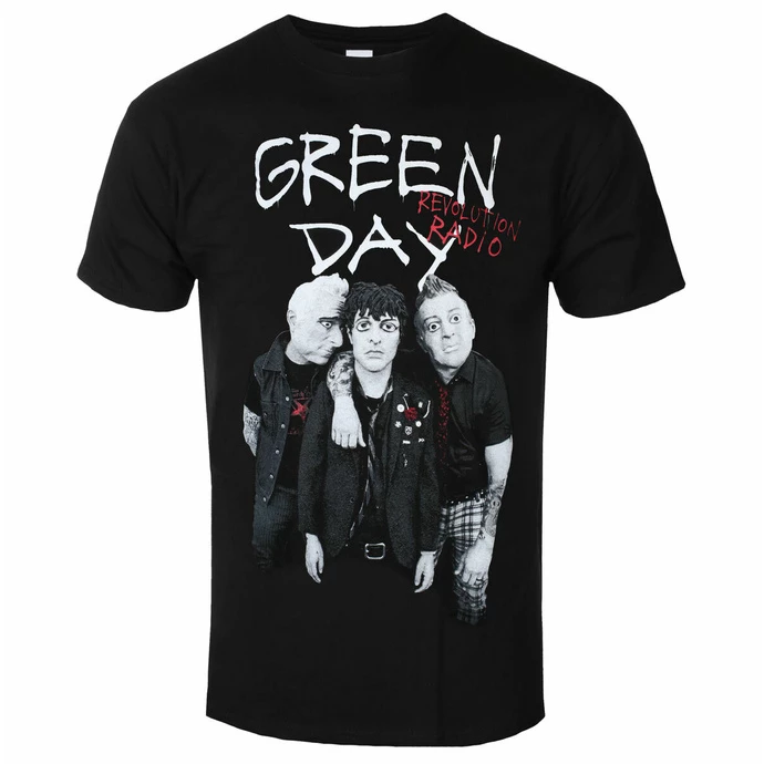 Men's T-shirt Green Day - Red Hot - ROCK OFF 3 Men's T-shirt Green Day - Red Hot - ROCK OFF