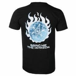 Men's T-shirt Bring Me The Horizon - Globe - BLACK - ROCK OFF 5 Men's T-shirt Bring Me The Horizon - Globe - BLACK - ROCK OFF -Men T-Shirts Online Store 128464 a020