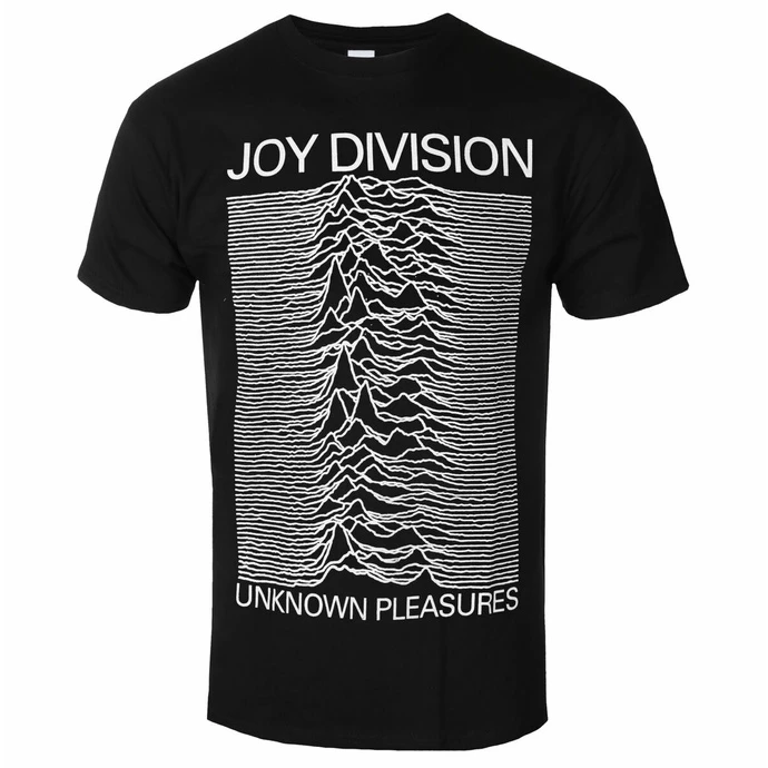 Men's T-shirt Joy Division - Unknown Pleasures - BLACK - ROCK OFF 3 Men's T-shirt Joy Division - Unknown Pleasures - BLACK - ROCK OFF