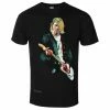 Men's T-shirt Nirvana - Kurt Cobain - Guitar Photo Colour - BLACK - ROCK OFF 1 Men's T-shirt Nirvana - Kurt Cobain - Guitar Photo Colour - BLACK - ROCK OFF -Men T-Shirts Online Store 128655 ws006