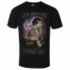 Men's T-shirt Jimi Hendrix - Purple Haze Frame - BLACK - ROCK OFF -Men T-Shirts Online Store 128666 ws014