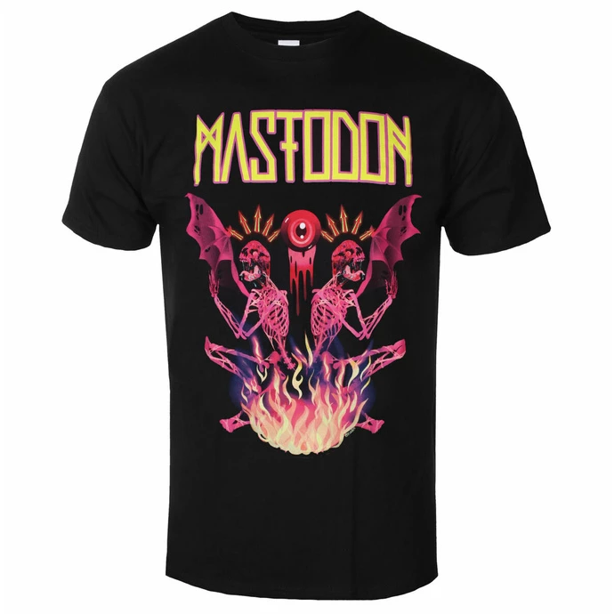 Men's T-shirt Mastodon - Double Brimstone Neon - BLACK - ROCK OFF 3 Men's T-shirt Mastodon - Double Brimstone Neon - BLACK - ROCK OFF