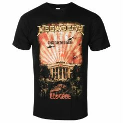 Men's T-shirt Megadeth - China Whitehouse - BLACK - ROCK OFF