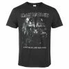 Men's T-shirt IRON MAIDEN - MATUTER OF LIFE STEED DEATH - Charcoal - AMPLIFIED -Men T-Shirts Online Store 129057 sa002